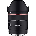 Samyang 24mm F1.8 AF Compact Full Frame Wide Angle for Sony E, Black (SYIO2418-E)