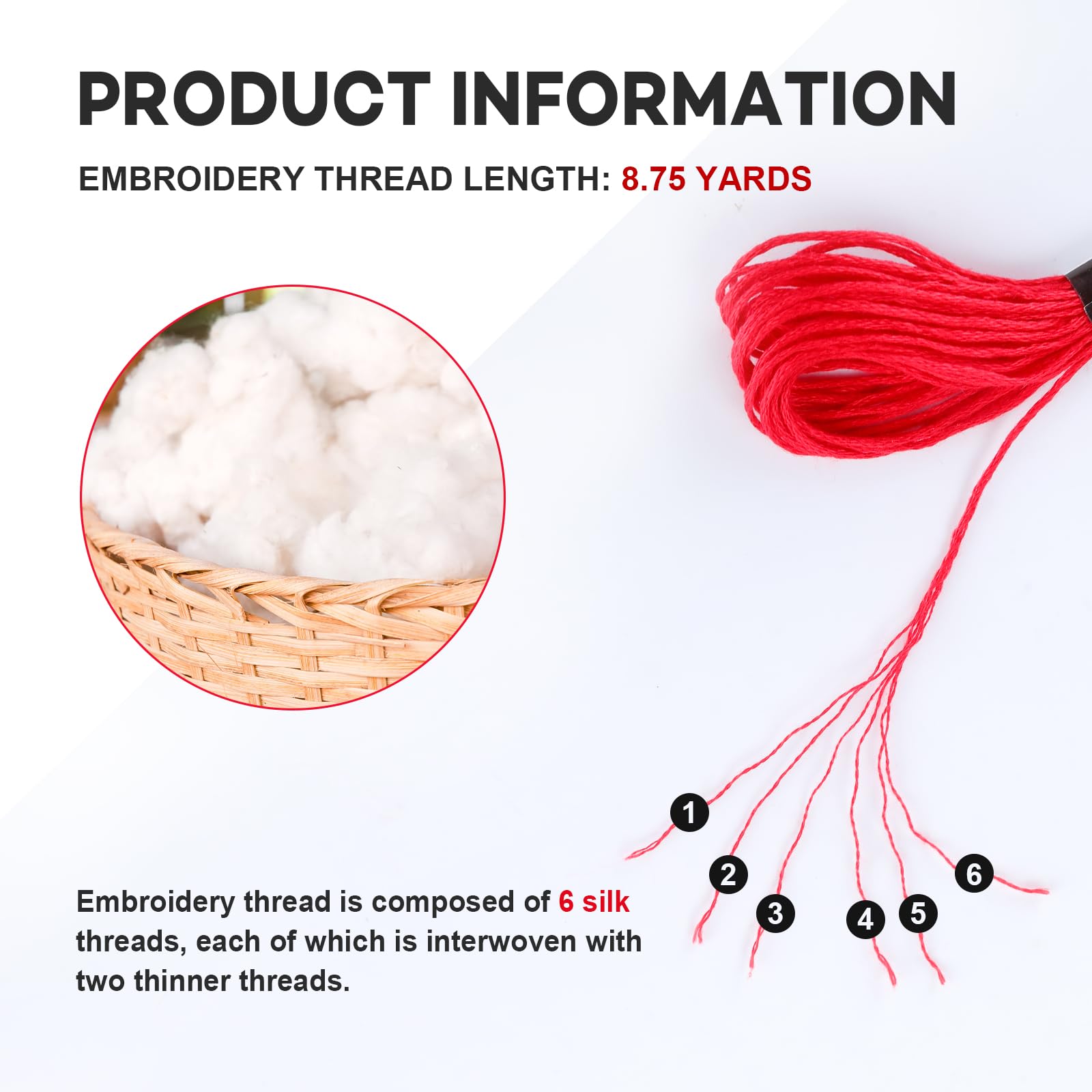 LOVIMAG Embroidery Thread Floss 140 Colors Skeins Friendship Bracelet String Making Bracelets Cross Stitch Kit Supplies Thin Yarn Sewing Patterns Cotton Strings Crochet Braces Wrap Rainbow Crafts