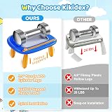 Kikidex Magnetic Drawing Board for Toddlers 1-3 Dark Blue 8.7 inch view 2