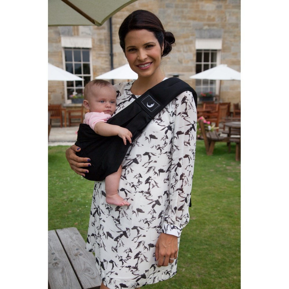 Noir Baba Sling Porte Bebe Mb001 Vital Innovations Sports Et Loisirs Porteurs De Bebe