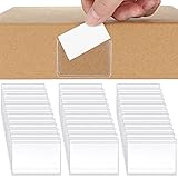 Jeyiour 100 Pcs Label Holders Adhesive Nameplate