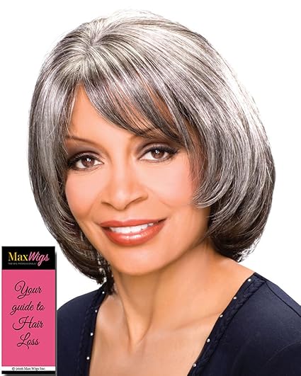 Amazon Com Madison Wig Color 2 Foxy Silver Wigs Mid Length