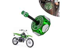 Dirt Bike Gas Cap,Motorcycle 19“Gas Fuel Tank Cap with Breather Valve Universal CNC for SSR Taotao Apollo 125 110 Coolster Ra