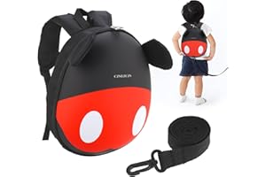 CZSYZCZS Toddler Leash Harness, Waterproof Backpack for Preschooler,Child Harness Baby Leash, Cute Kids Harness with Walking Assistant Strap Belt Tether for Kids to Zoo or Mall for Age 2-7 Years Old Boys