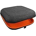 Geekria Shield Case for Large Sized Over-Ear Headphones, Replacement Hard Shell Travel Carrying Bag with Cable Storage, Compa