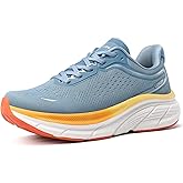 LUSWIN Men's Walking Shoes Lightweight Breathable Cushioning Running Shoes Athletic Tennis Workout Gym Non Slip Comfortable Fashion Sneakers