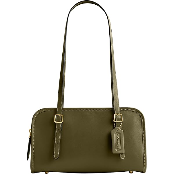 COACH The Originals Crinkle Patent Leather Swing Zip: Handbags