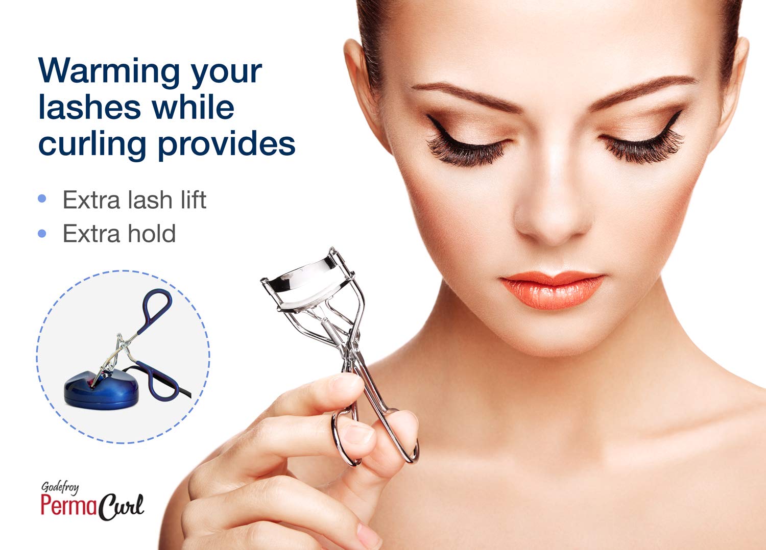 Godefroy PermaCurl Eyelash Curler Warming Station : Beauty