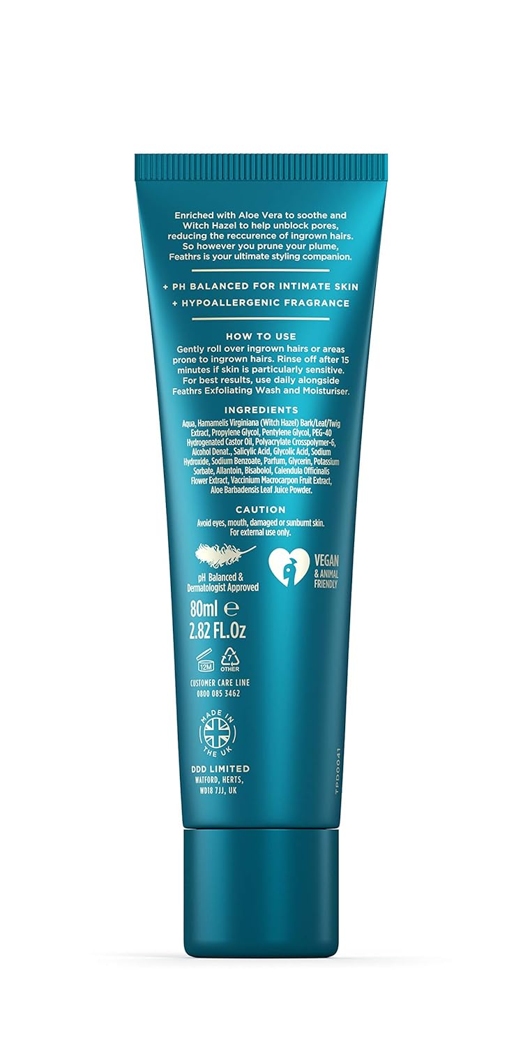 Feathrs Ingrown Hair Solution 80ml Pack Of 6 Amazon Co Uk