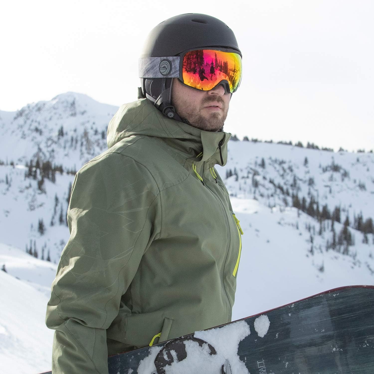 Wildhorn Drift Snowboard & Ski Helmet - US Ski Team Official Supplier - Performance & Safety w/Active Ventilation: Sports & Outdoors