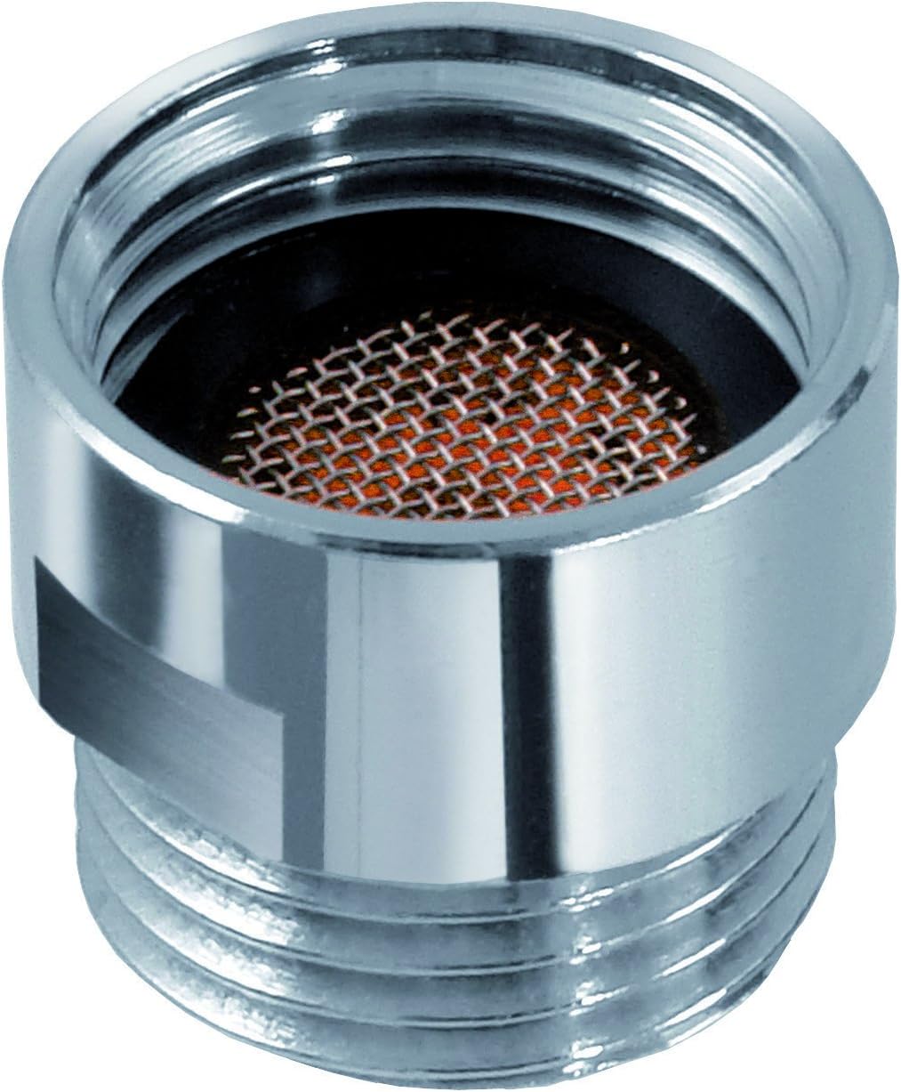 IPIERRE Hydro 93812 – Tap Aerator/Water Saver That Showers - Plated Brass - 17 x 10,6 x 3,4 cm.