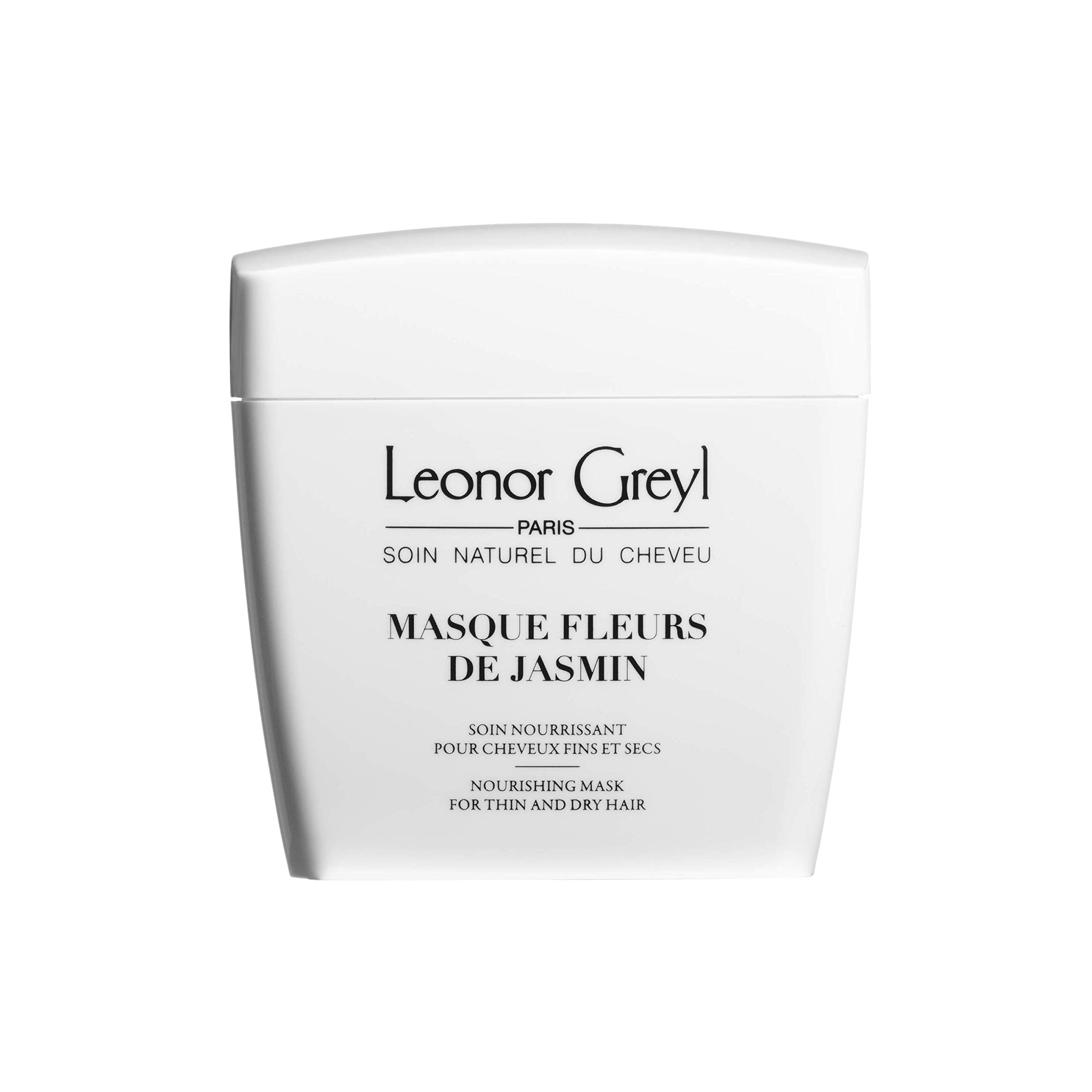 Leonor Greyl - Masque Fleurs de Jasmin - Hydrating Hair Mask for Fine, Dry Hair - Repairs Dry Hair - Adds shine & softness - 98% Natural Ingredients - Shea Butter, Coconut Oil, Jojoba Oil - 200 ml