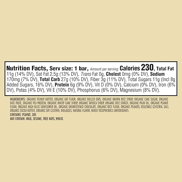 CLIF NUT BUTTER BAR – CHOCOLATE CHIP & PEANUT BUTTER – FILLED ENERGY BARS – NON-GMO – USDA ORGANIC – PLANT-BASED – LOW GLYCEMIC – 1.76 OZ. (5 PACK)