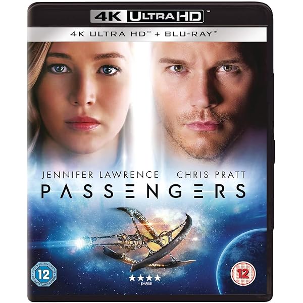 thumbnail interactive-video image 1 of Passengers [Blu-ray] – Jennifer Lawrence, Chris Pratt, 2016 Sci-Fi, PG-13, Good Condition 1 of 2