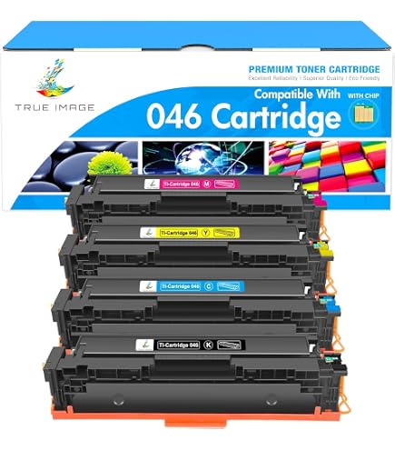 Amazon.com: Canon CRG-046 4-Color Complete Toner Cartridge Set