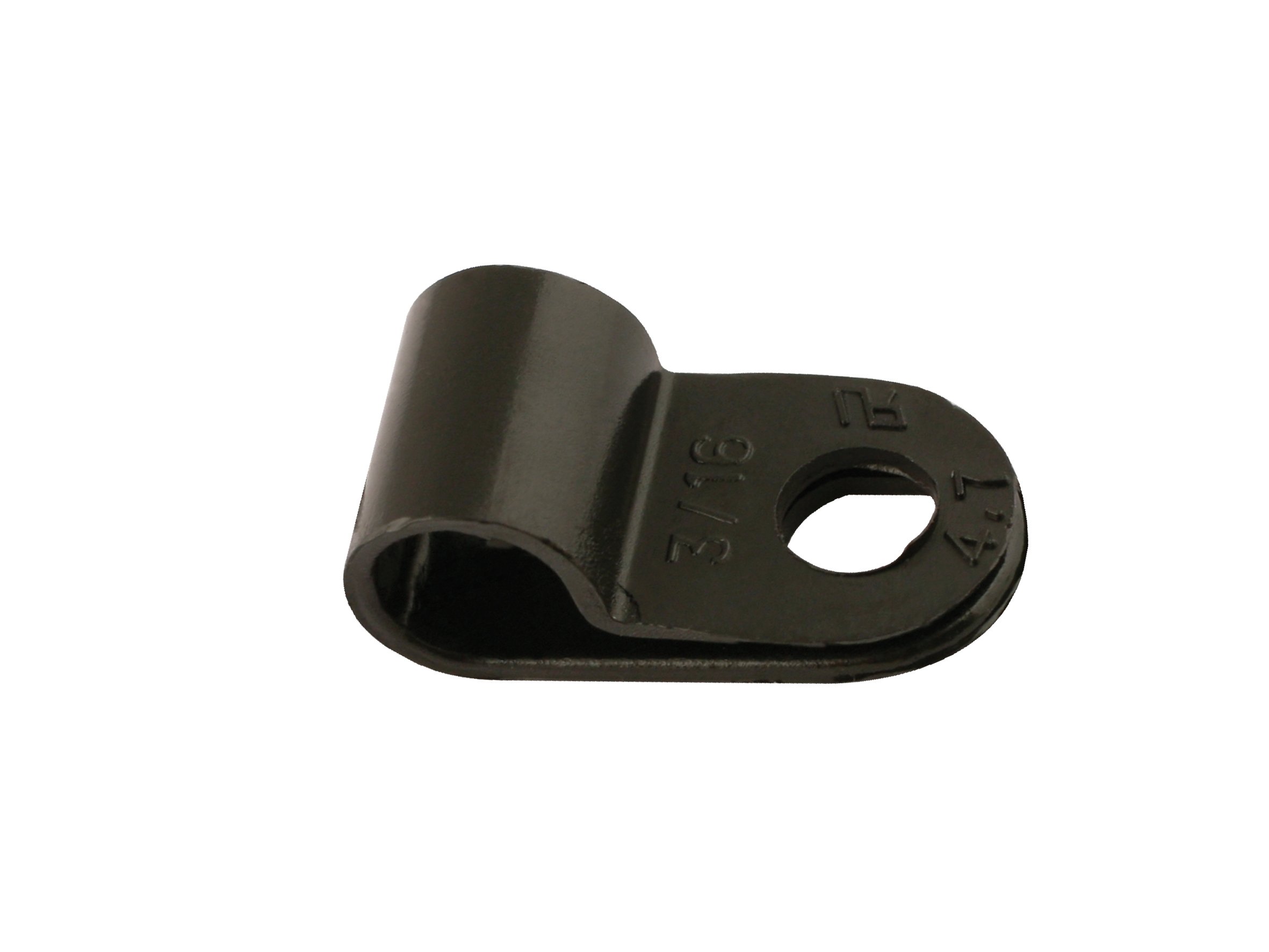 Connect 30352 Black Nylon P-Clip 9.0mm 100pc