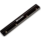 StewMac Guitar Nut File Backer for Wide Files | Holds Files Up to 0.056in, Prevents Bending and Drifting, Easy Alignment, Fits Gauged Nut Slotting Files, 4 Hex Screws
