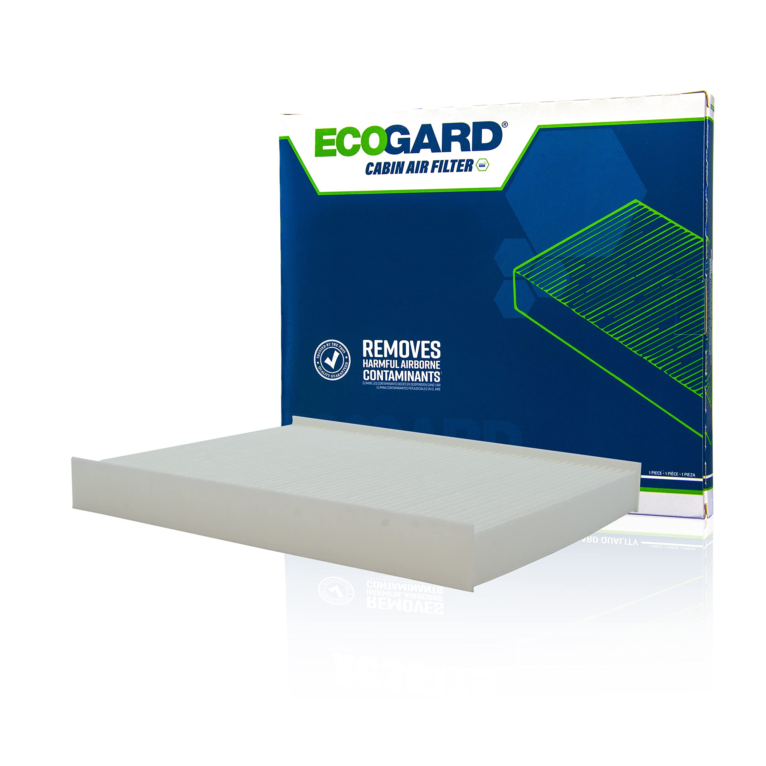 Filtro de aire de cabina premium ECOGARD XC36158 | Se adapta a Kia Sorento 2.4L 2011-2015; 2011-2013 Sorento 3.5L; 2010-2011 Hyundai Santa Fe 2.4L, 3.5L
