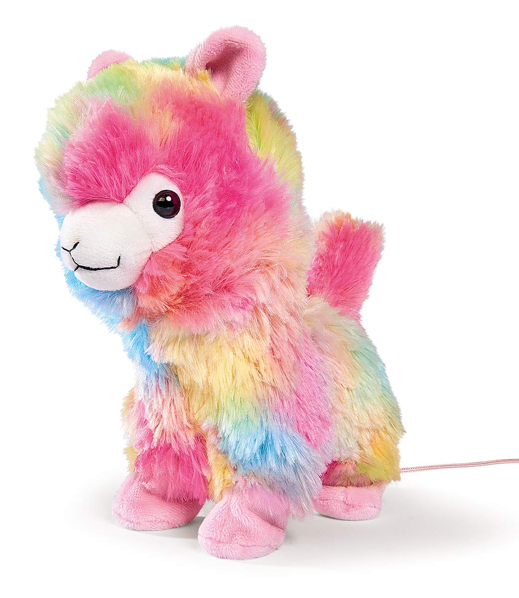 Simba 105893022 Chichi Love Fantasy Lama Cable Controlled with Sound, Runs and Moves, 20 cm, from 3 Years