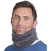 Tough Headwear Winter Neck Warmer, Warm Fleece Neck Gaiters For Men Women, Ski Gaiter Face Mask For Cold Weather, Neck Scarf