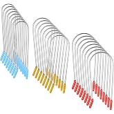 24pcs Hot Curler Clips Replacement Kit Hot Roller Clips For Heated Rollers | Fits Most Sized Rollers Curlers (&frac34;", 1", 1&frac14;")