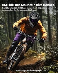 ILM Adult Mountain Bike Helmet Men & Women Full