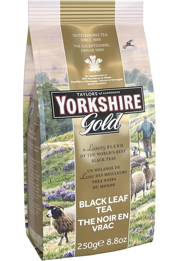 Amazon.com : Yorkshire Gold Leaf Tea (1 X 250G) : Grocery
