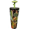 Starbucks 2024 Extraterrestrial Cold Cup with Spaceship Straw Topper 24 oz