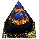 Orgone Pyramid, Lapis Lazuli Crystal Pyramid for