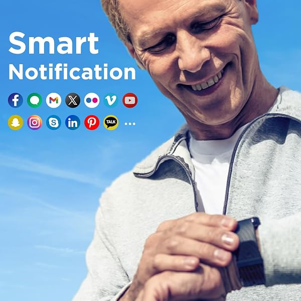 MOTOROLA MOTO WATCH 70 – HEALTH AND FITNESS SMARTWATCH FOR EVERY DAY WEAR, ADVANCED HEALTH FEATURES, UP TO 10 DAYS BATTERY LIFE – COMPATIBLE WITH ANDROID AND IOS, PHANTOM BLACK