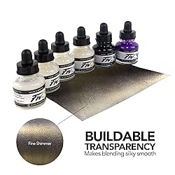 Daler-Rowney FW Acrylic Ink Bottle 6-Color