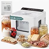 FermentPro 12.8L Smart Yogurt Maker Machine &amp; Fermentation Kit, Kombucha, Kimchi, Natto, tempeh, Sourdough Maker, Temp Control 50-115&deg;F, Timer 1 Hr -30 Day, Post-Ferment Cooling