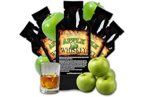 THOUSAND OAKS BARREL Apple Whiskey Essence Flavoring (5 Pack), Liquor Flavor Refill Packet for Bootleg Kits & Barrel Aging, Swish Barrel Premium Extract for Cocktails, Mixology & Moonshine, 5 x 20ml (.65oz)