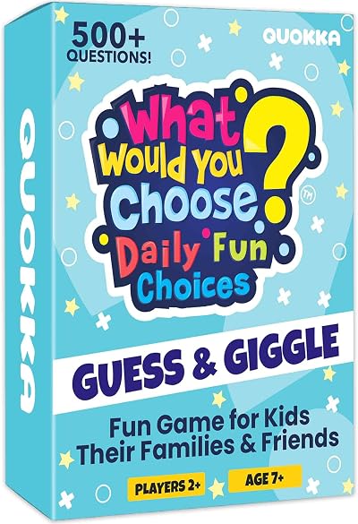 Quokka Fun Card Game for Teens Kids Adults – 500+ Icebreaker Questions