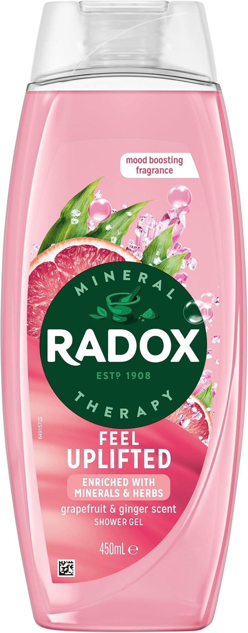 Radox Mineral Therapy Feel Uplifted Shower Gel Pack 6 450 ml