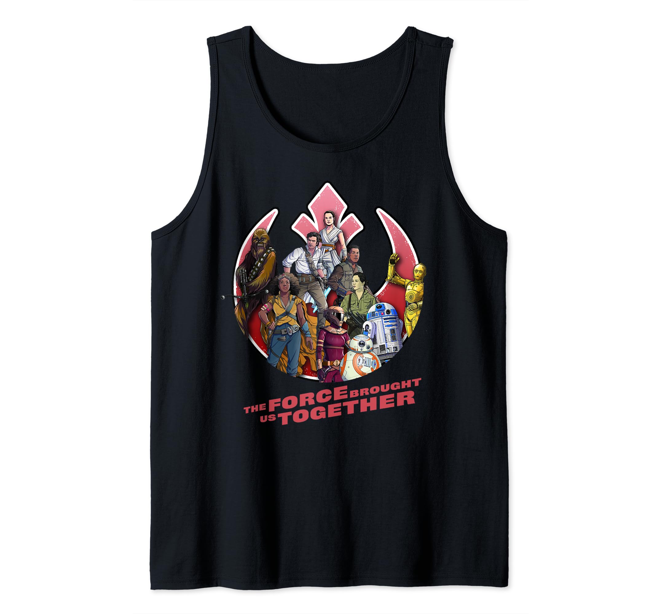 Star Wars: The Rise Of Skywalker Rebels Together Tank Top