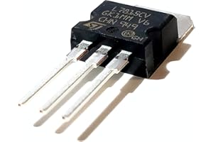 Juried Engineering STMicroelectronics L7815CV L7815 7815 Voltage Regulator IC Linear 15V 1.5A TO220AB TO-220 Breadboard-Friendly (1 Piece)