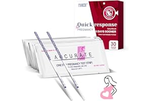 30 Pack Pregnancy Test Strips,Early Result pregnancy test, Pregnancy Tests Strips Bulk for Home Use, Rapid Result Fertility t