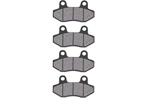 XULONG Front Rear Brake Pads for Gy6 49cc 50cc 125cc 150cc 200cc 250cc Go kart ATV Dirt Bike Pit Comet GT125 GT250 GT650 Naked GT650R GT650S GT250 GT250R GT650 R S X GV650 Aquilla YB 125 150 250(2pcs)