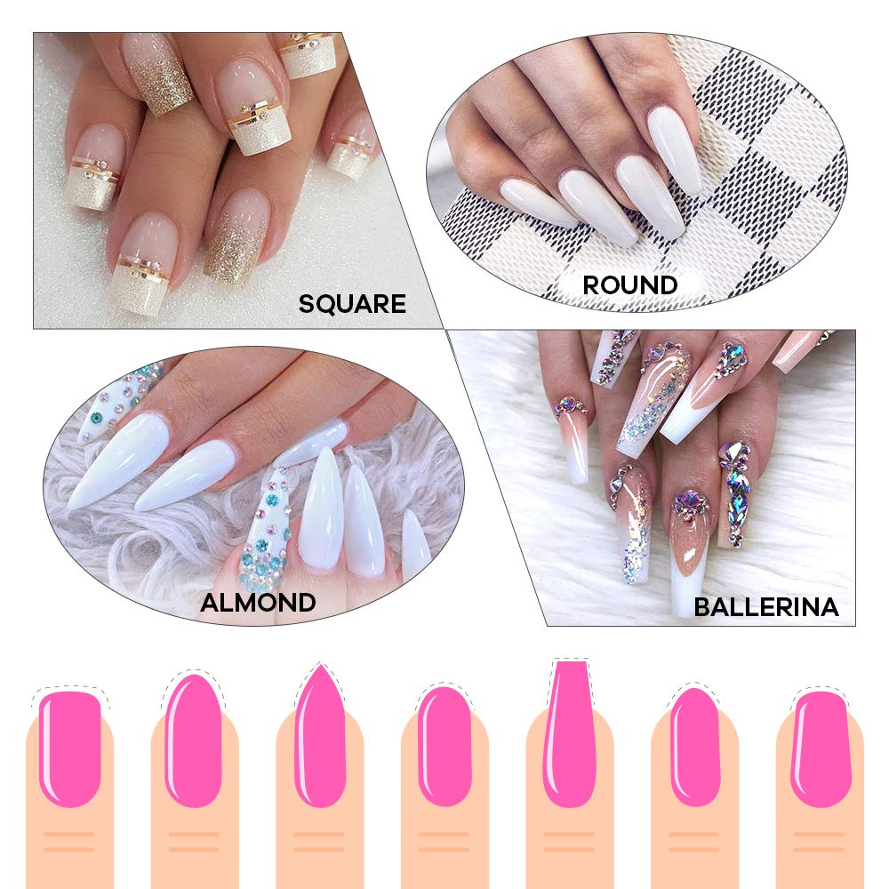 Modelones Nail Extension Silk Fiberglass With Fiber Builder, Nail Care Repair Enhancement Strong Adhesion Fake Nail Extension Required UV LED Nail Lamp : Beauty