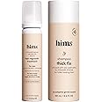 hims Thick Fix Set - Hair Thickening Shampoo & 5% Minoxidil Foam for Men's Hair Growth - Moisturizing, Color Safe - 2 Count