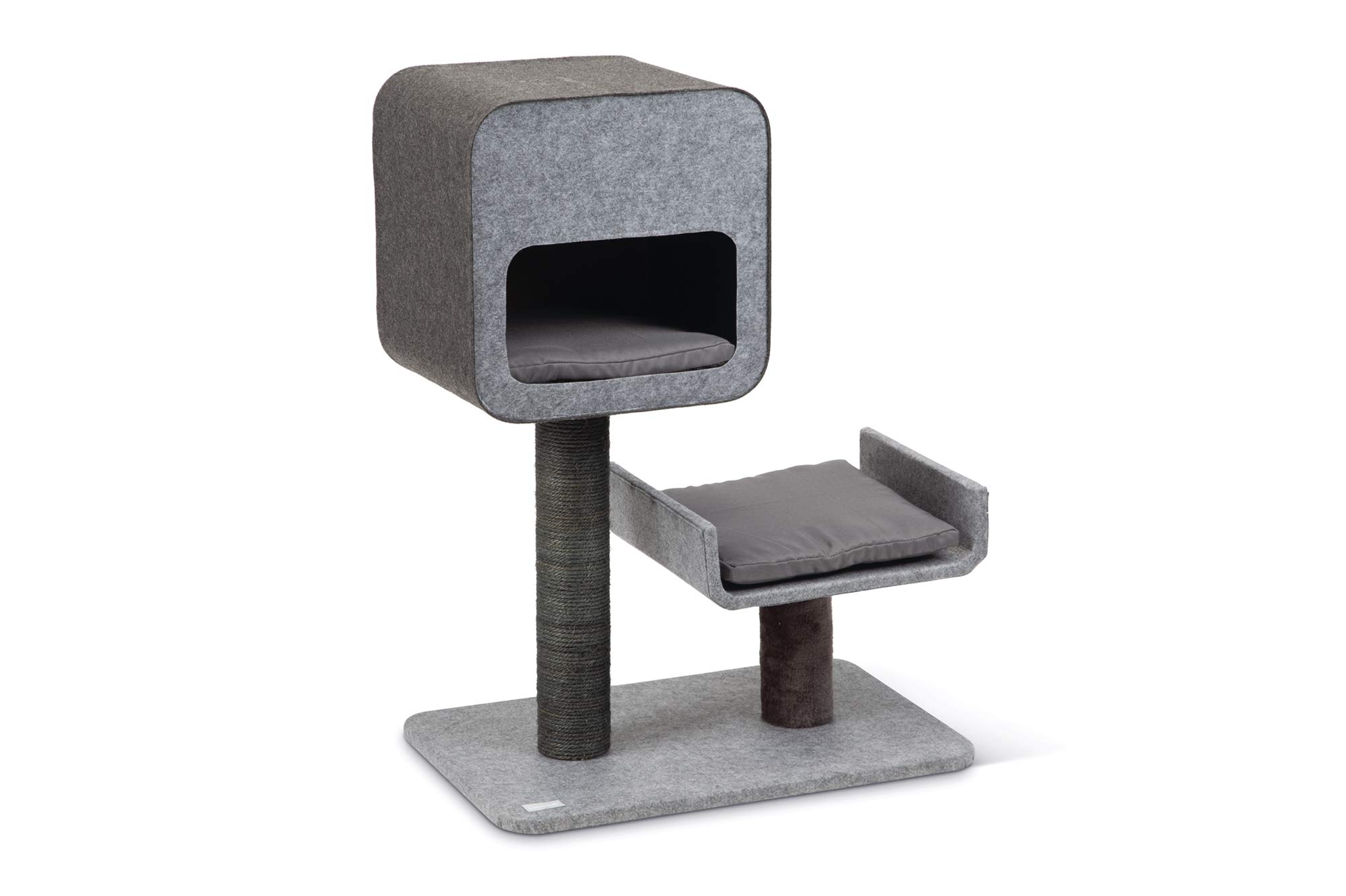 Karlie SCRATCHING TREE TINKA FELT, GREY, 60 X 40 X 82 CM, One Size