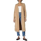 Amazon Essentials Womens Regular Fit Lightweight Duster Length Cardigan Sweater