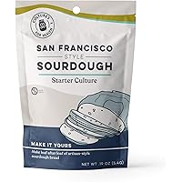 Cultures for Health San Francisco Sourdough Starter | Heirloom Style Dehydrated Culture for Baking Sourdough Bread | Perfect 