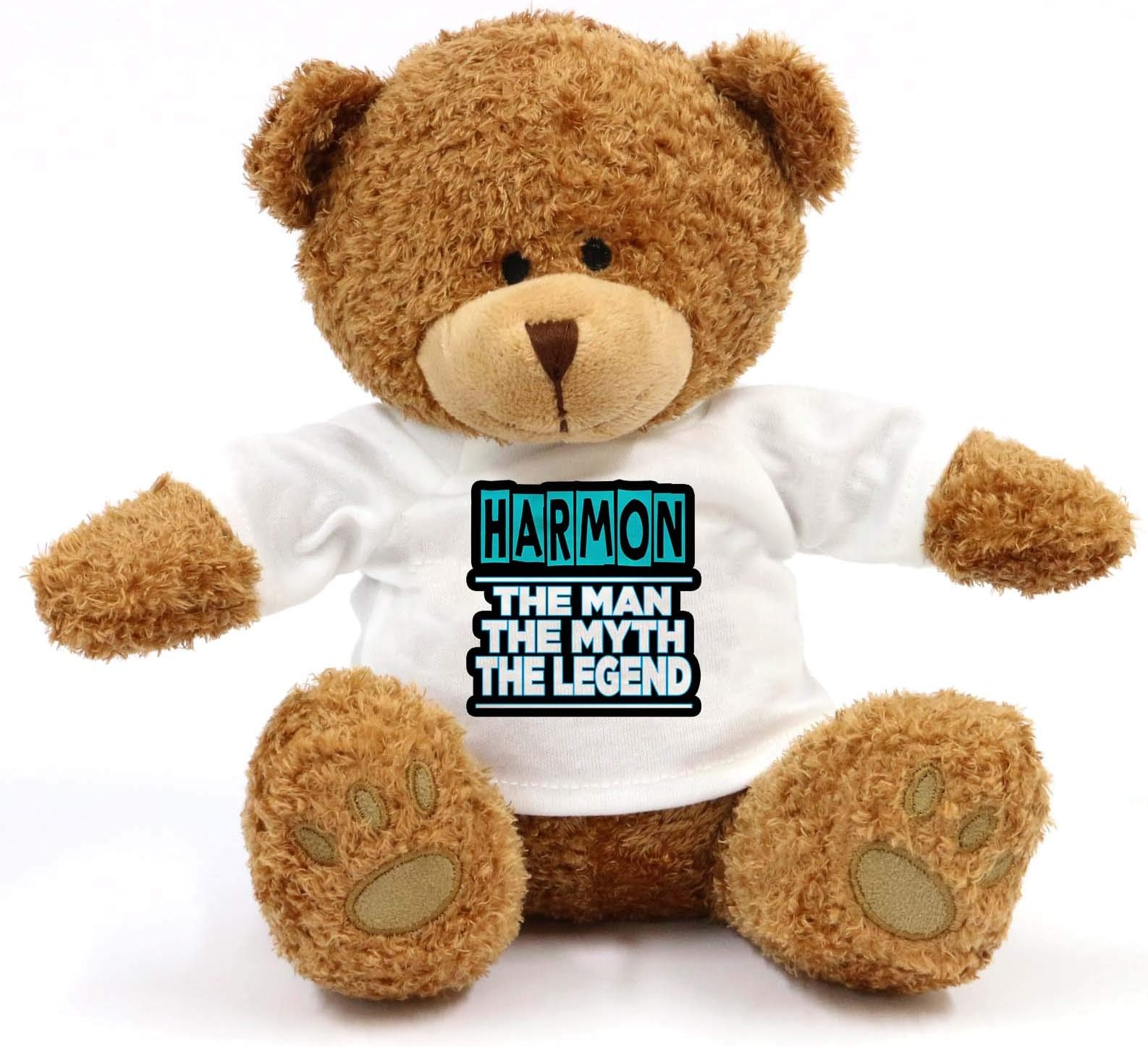 grabmybits Harmon - The Man The Myth The Legend Teddy Bear