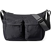 LOVEVOOK Puffy Crossbody Bags for Women Small Hobo Purse and Messenger Handbags Men with Adjustable Strap,Travel & Work