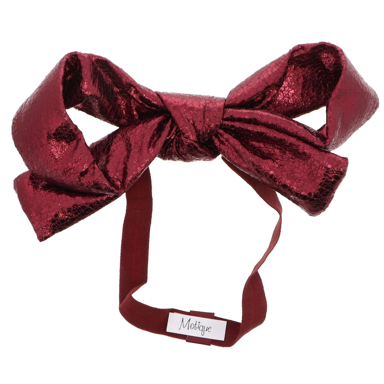 baby burgundy headband