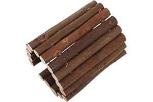 Alipis Wooden Parrot Swing Toy Hanging Tunnel for Birds Chew Toy Hammock for Animal Pet for Cage Playtime