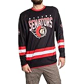 NHL Men's Game Day Long-Sleeve Performance Loose Fit Rash Guard