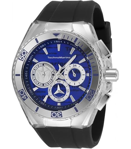 NWT Technomarine Cruise Chronograph Quartz Silver Dial Men\'s Watch Technomarine Ocean Chronograph Quartz Silver Dial Men main image 2